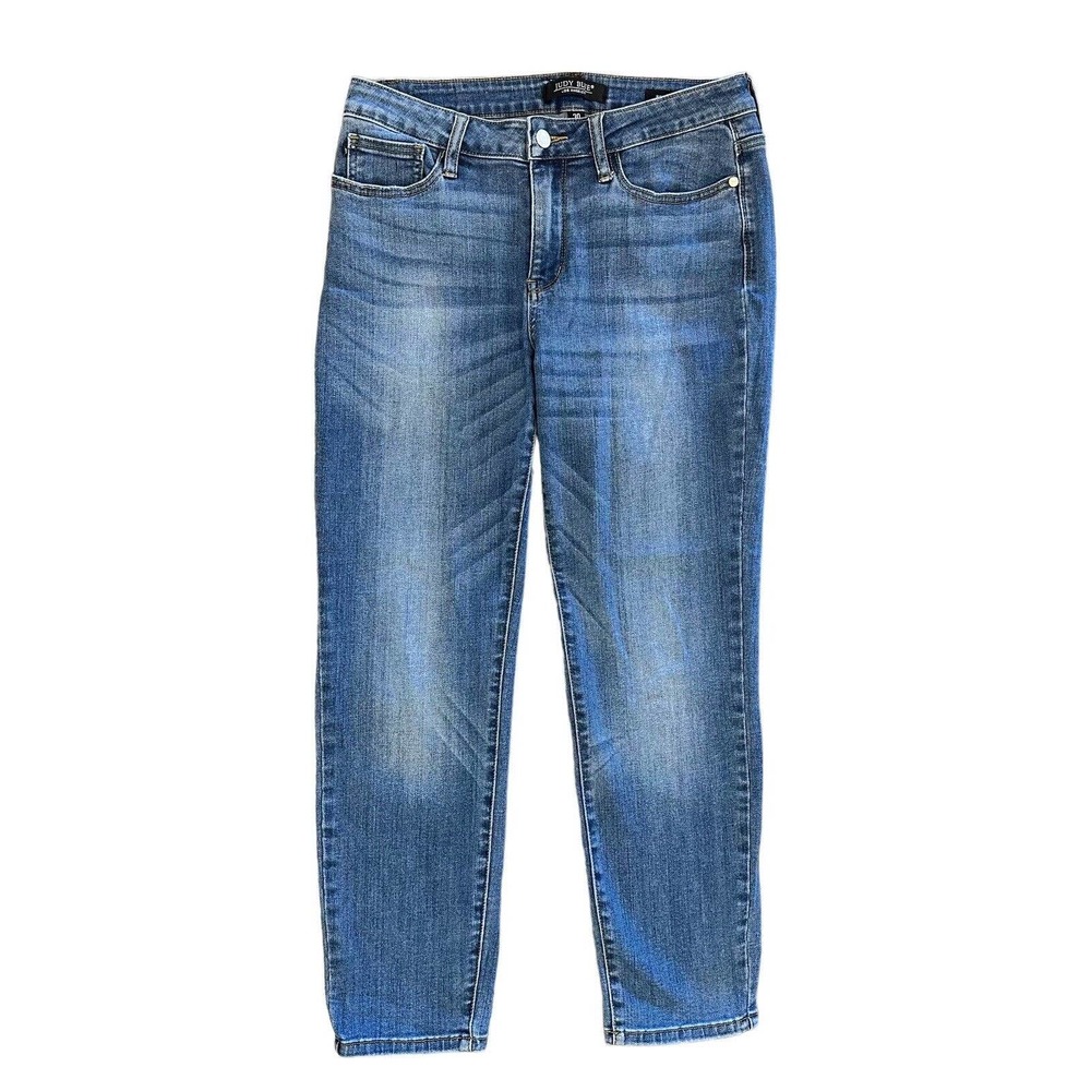 Judy Blue Relaxed Fit Jeans Women's Size 30 Mid Rise Med Wash Stretch Denim NWOT
